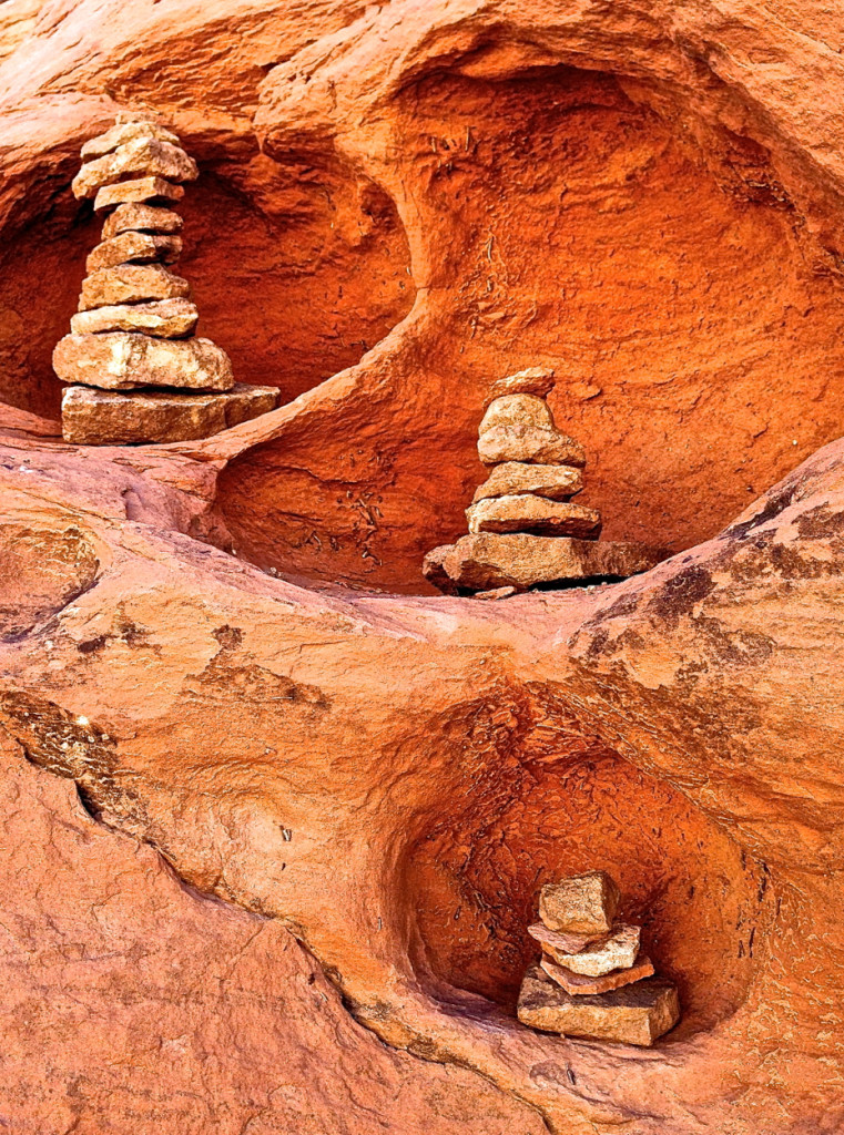 Cairns Arches Moab Utah 