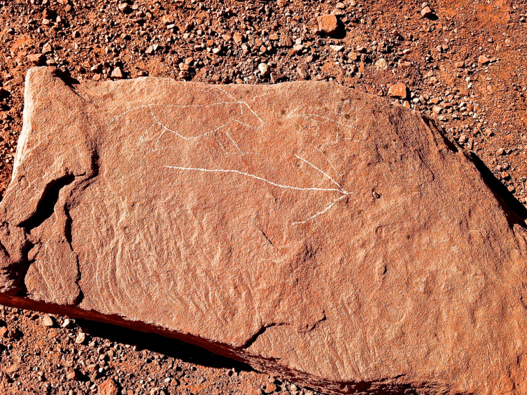 Hidden Valley Petroglyphs Moab Utah