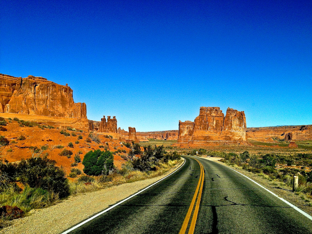 Road to Arches, Moab Utah